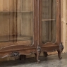 19th Century Italian Rococo Walnut Three-Door Display Bookcase ~ Armoire