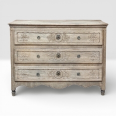 18th Century Li&eacute;geoise Louis XVI Period Stripped Commode