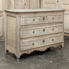 18th Century Liégeoise Louis XVI Period Stripped Commode