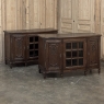 19th Century Louis XVI Liégeois Style Oak Display Buffet ~ Credenza