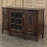19th Century Louis XVI Liégeois Style Oak Display Buffet ~ Credenza