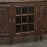 19th Century Louis XVI Liégeois Style Oak Display Buffet ~ Credenza