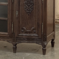 19th Century Louis XVI Liégeois Style Oak Display Buffet ~ Credenza