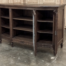 19th Century Louis XVI Liégeois Style Oak Display Buffet ~ Credenza