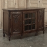 19th Century Louis XIV Liégeois Style Oak Display Buffet ~ Credenza
