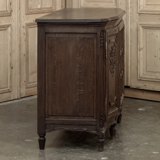 19th Century Louis XIV Liégeois Style Oak Display Buffet ~ Credenza