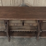 Grand French Gothic Revival Oak Raised Buffet ~ Credenza