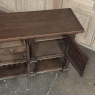 Grand French Gothic Revival Oak Raised Buffet ~ Credenza