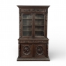 19th Century French Renaissance Hunt Bookcase ~ Bibliotheque
