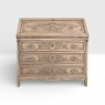 18th Century Country French Louis XVI Transitional Stripped Secretary Desk