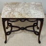 19th Century Belgian Louis XVI Transitional Walnut Marble-Top Table