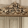 Grand Mid-Century Italian Baroque Pierced Giltwood Mirror