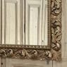 Grand Mid-Century Italian Baroque Pierced Giltwood Mirror