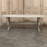 Rustic Country French Solid Stripped Oak Dining Table