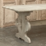 Rustic Country French Solid Stripped Oak Dining Table
