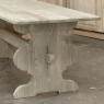 Rustic Country French Solid Stripped Oak Dining Table
