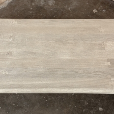 Rustic Country French Solid Stripped Oak Dining Table