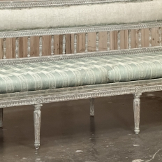18th Century Gustavian Period Bench with Original Scraped Finish