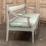 18th Century Gustavian Period Bench with Original Scraped Finish