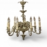 Antique French Louis XIV Bronze Chandelier