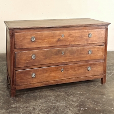 18th Century Rustic Country French Commode in Sycamore