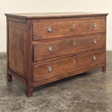 18th Century Rustic Country French Commode in Sycamore
