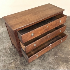 18th Century Rustic Country French Commode in Sycamore