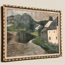 Antique Framed Oil Painting on Canvas by Leon De Frecheux (1884-1944)