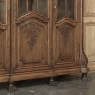 Late 19th Century Belgian Liégeoise Louis XIV Bookcase in Solid Quarter-Sawn Oak