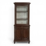 19th Century French Louis XVI Style Walnut Bookcase