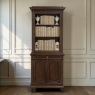 19th Century French Louis XVI Style Walnut Bookcase