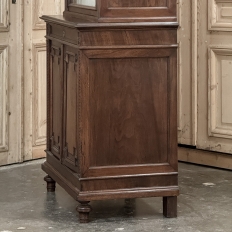 19th Century French Louis XVI Style Walnut Bookcase