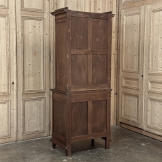 19th Century French Louis XVI Style Walnut Bookcase