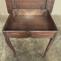 18th Century Country French Storage End Table