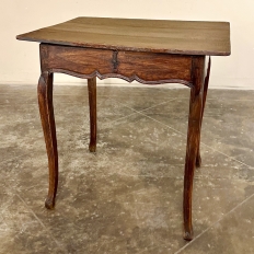 18th Century Country French Storage End Table