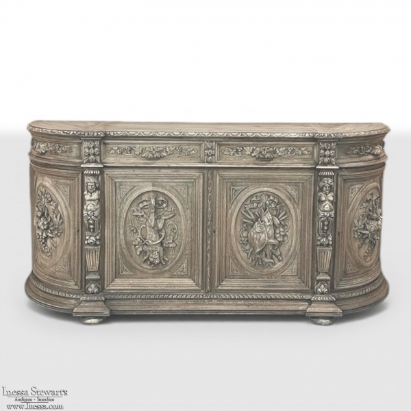19th Century French Renaissance Revival Hunt Buffet