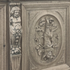 19th Century French Renaissance Revival Hunt Buffet