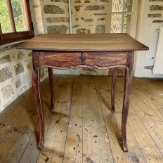 18th Century Country French Storage End Table