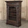19th Century French Renaissance Revival Oak Vitrine ~ Bookcase