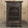 19th Century French Renaissance Revival Oak Vitrine ~ Bookcase