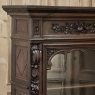 19th Century French Renaissance Revival Oak Vitrine ~ Bookcase