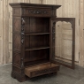 19th Century French Renaissance Revival Oak Vitrine ~ Bookcase