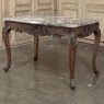 19th Century Régence Marble-Top Center Table from Liege