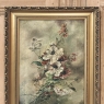 Pair of Antique French Framed Oils on Canvas by J. Peerlinck, Dated 1921
