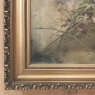 Pair of Antique French Framed Oils on Canvas by J. Peerlinck, Dated 1921