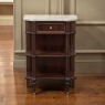 Petite Louis XVI Marble-Top Console in Mahogany