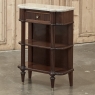 Petite Louis XVI Marble-Top Console in Mahogany