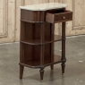 Petite Louis XVI Marble-Top Console in Mahogany