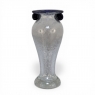 Mid-Century Hand-Blown Glass Flower Vase
