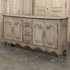 18th Century Country French Buffet ~ Enfilade in Stripped Oak
